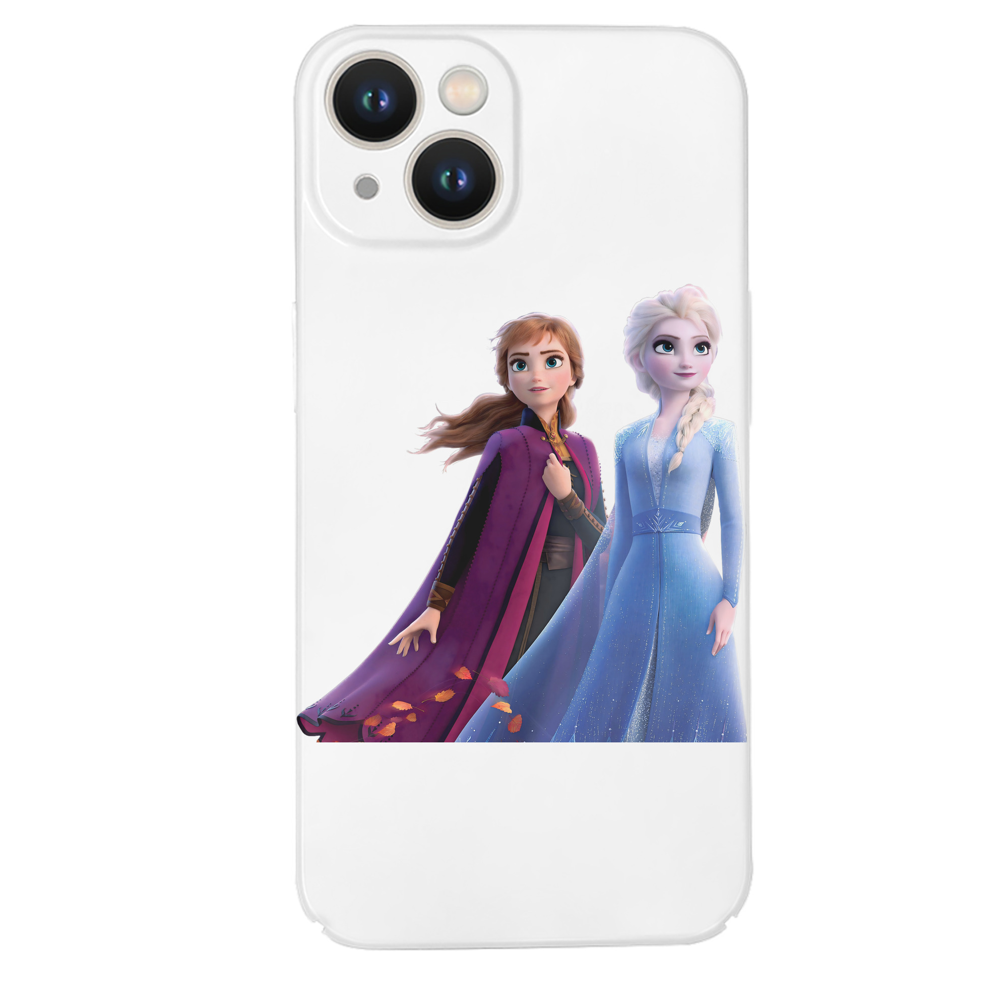 （画像用） アナと雪の女王 アンナ エルサ Frozen Anna Elsa 【iPhone 14シリーズ対応】ハードケース